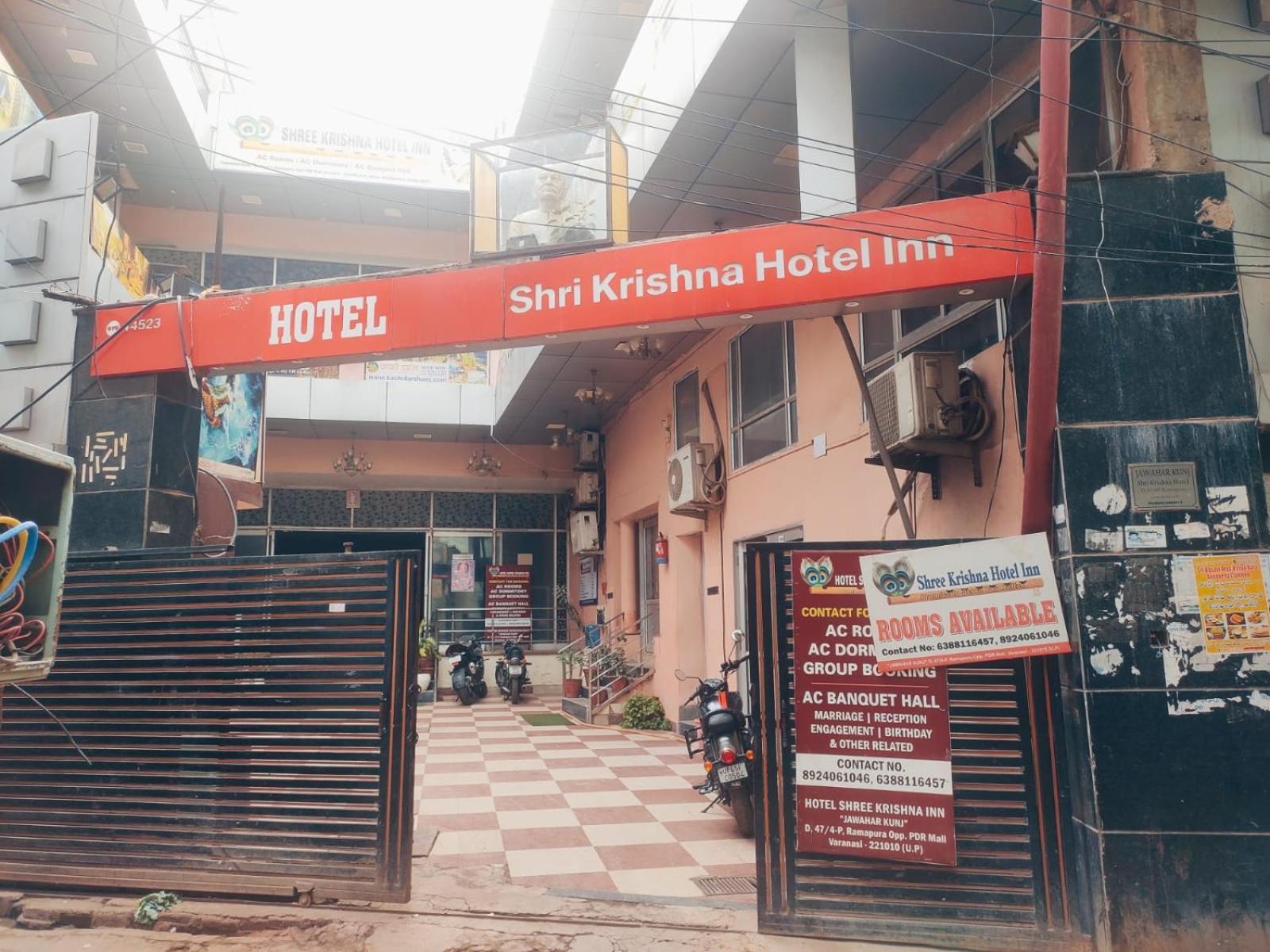 Shree Krishna Hotel Inn Varanasi Exteriör bild